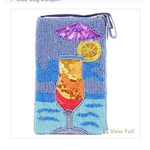 Bamboo Trading Company Club Bag Daiquiri Wrislet/Overshoulder. P/M